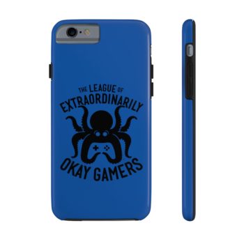Case Mate Tough Phone Case, Black on Blue - Image 20