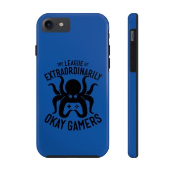 Case Mate Tough Phone Case, Black on Blue - Image 18