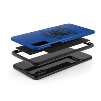Case Mate Tough Phone Case, Black on Blue - Image 16