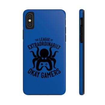 Case Mate Tough Phone Case, Black on Blue - Image 14