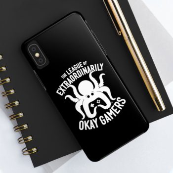 Case Mate Tough Phone Case, White on Black - Image 6
