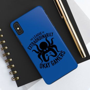 Case Mate Tough Phone Case, Black on Blue - Image 7