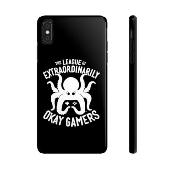 Case Mate Tough Phone Case, White on Black - Image 7