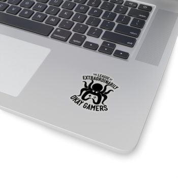 Badge Sticker, Black - Image 4