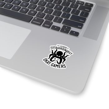 Badge Sticker, Black - Image 6