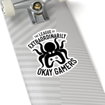 Badge Sticker, Black - Image 16