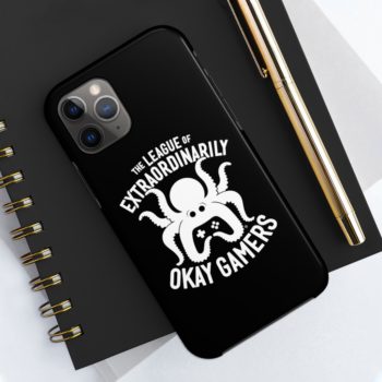 Case Mate Tough Phone Case, White on Black - Image 10