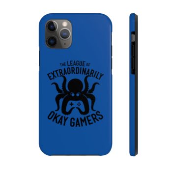 Case Mate Tough Phone Case, Black on Blue - Image 10