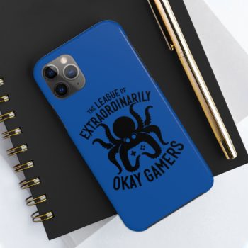 Case Mate Tough Phone Case, Black on Blue - Image 13