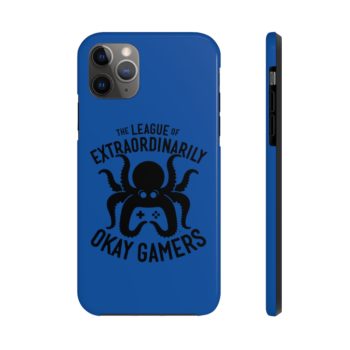 Case Mate Tough Phone Case, Black on Blue - Image 12