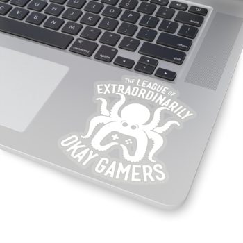 Badge Sticker, White - Image 6