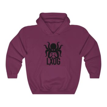 Unisex Heavy Blend™ Hooded Sweatshirt, Black LXOG - Image 11