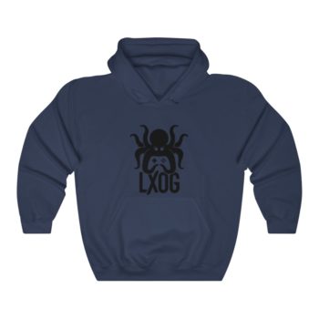 Unisex Heavy Blend™ Hooded Sweatshirt, Black LXOG - Image 8