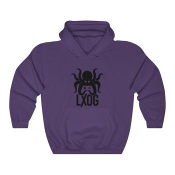 Unisex Heavy Blend™ Hooded Sweatshirt, Black LXOG - Image 9