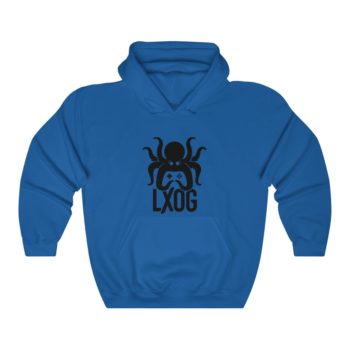 Unisex Heavy Blend™ Hooded Sweatshirt, Black LXOG - Image 7