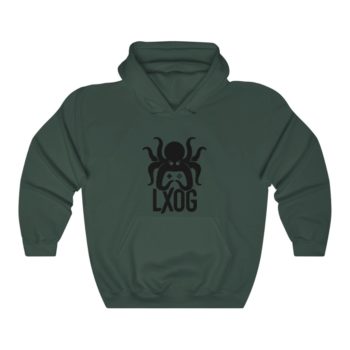 Unisex Heavy Blend™ Hooded Sweatshirt, Black LXOG - Image 5