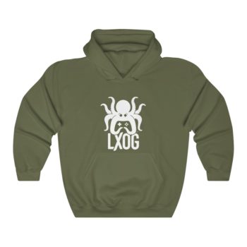 Unisex Heavy Blend™ Hooded Sweatshirt, White LXOG - Image 5