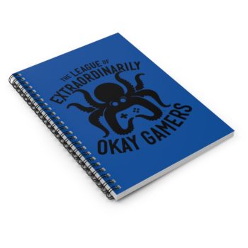 Spiral Notebook, Ruled Line, Blue - Image 3