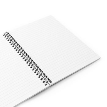 Spiral Notebook, Ruled Line, Blue - Image 4