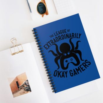 Spiral Notebook, Ruled Line, Blue - Image 5