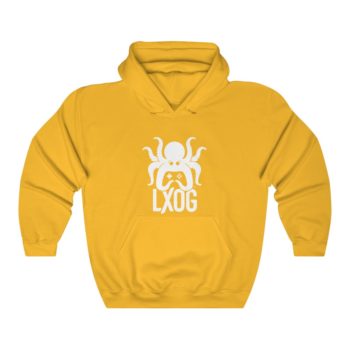 Unisex Heavy Blend™ Hooded Sweatshirt, White LXOG - Image 4