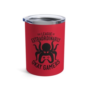 Tumbler 10oz, Red - Image 4