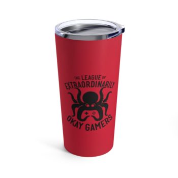 Tumbler 20oz, Red - Image 4